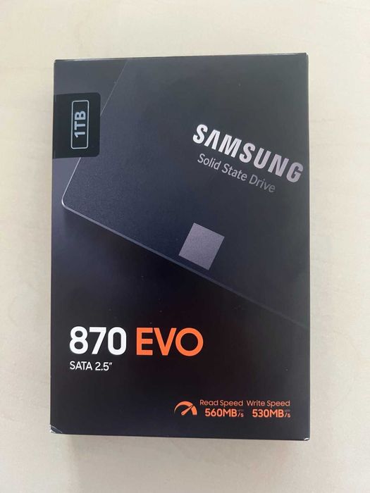 Памет Solid State Drive (SSD) Samsung 870 EVO, 1TB, SATA 2.5"