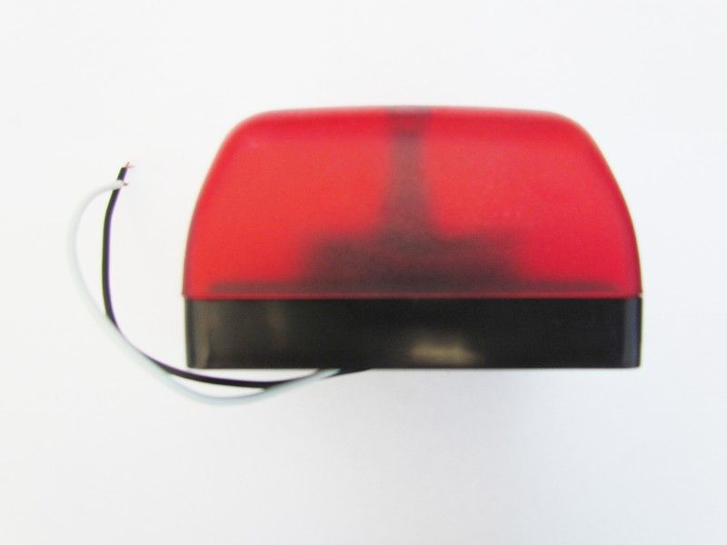 15x11 Lampa numar LED 12V cu pozitie rosie.