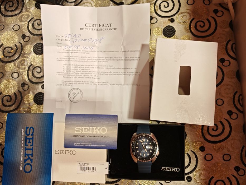 Seiko Prospex King Turtle model SRPF77J1