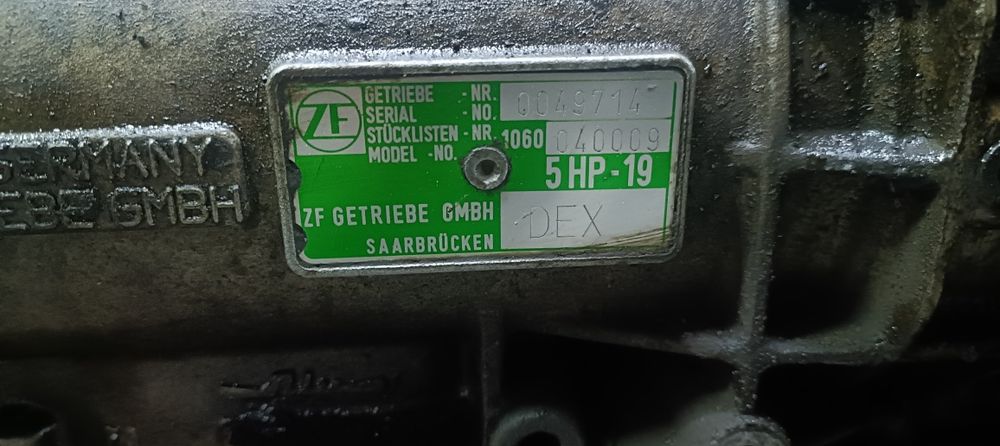 DEX 5hp19 Кватро ауди А6 С5