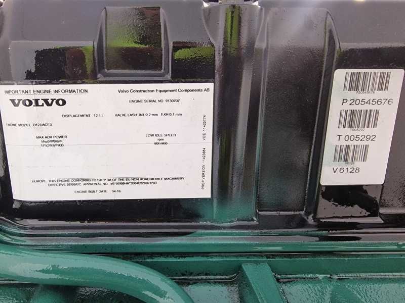 Motor Nou Volvo D12D ACE3 pentru Volvo A35E / A35F | Piese Volvo D12D
