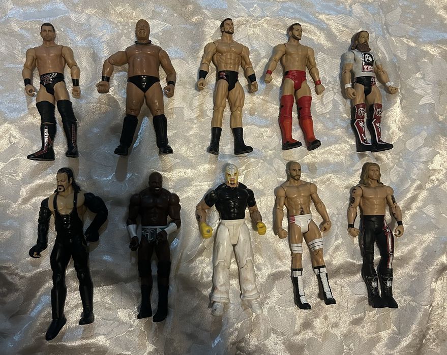 Figurine wwe wrestling
