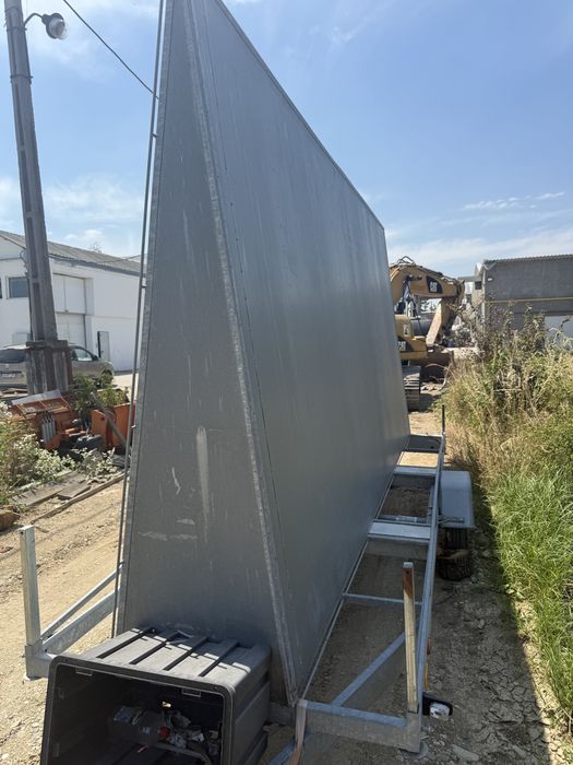Remorca piblicitara 5x2.5m jumatate pret