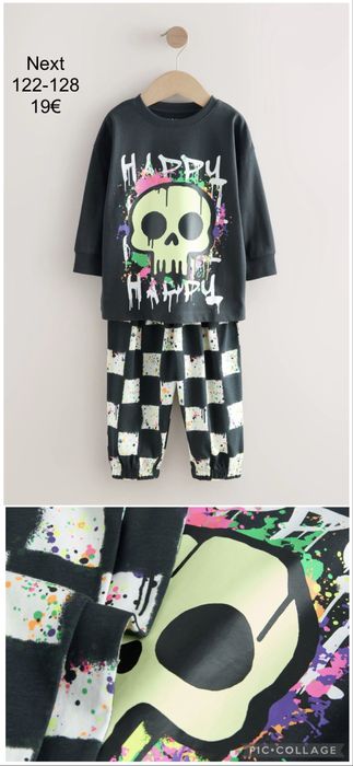 Пижама NEXT 122-128см Halloween