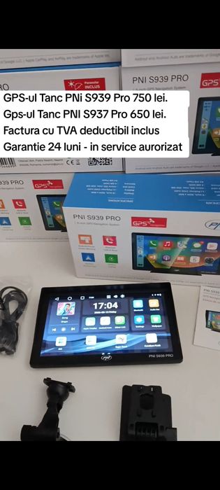 GPS TANC- S939  PRO ecran 9 inch- cu android 13- trafic live,camsam