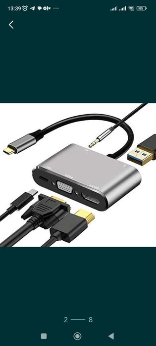 Скидка! Доставка! Type c hub hdmi ,lan,usb ,card reader