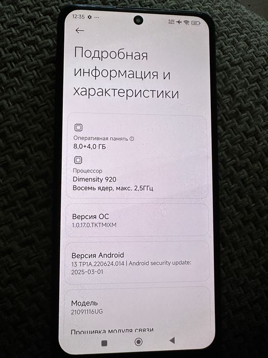 Xiaomi redmi note 11 pro plus 5G 8/256