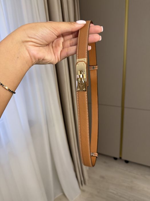 Curea hermes kelly piele naturala