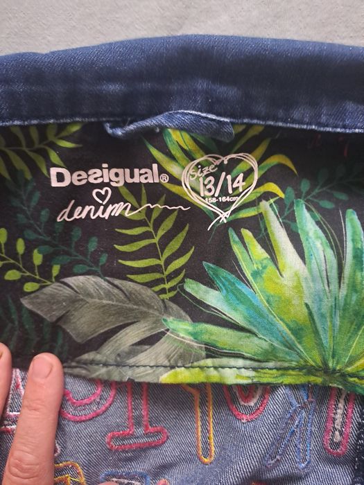 Geaca denim Desigual 13/14ani
