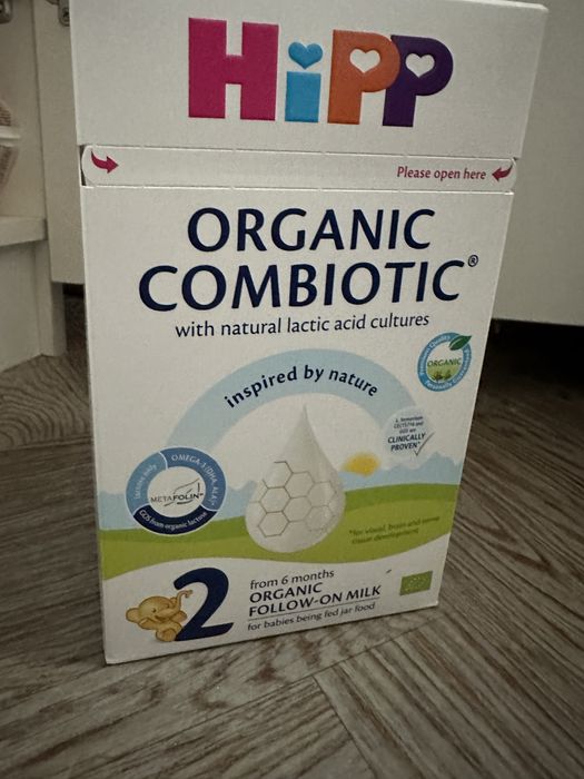 Hipp organic combiotic 2 (800 гр. и 300 гр.)