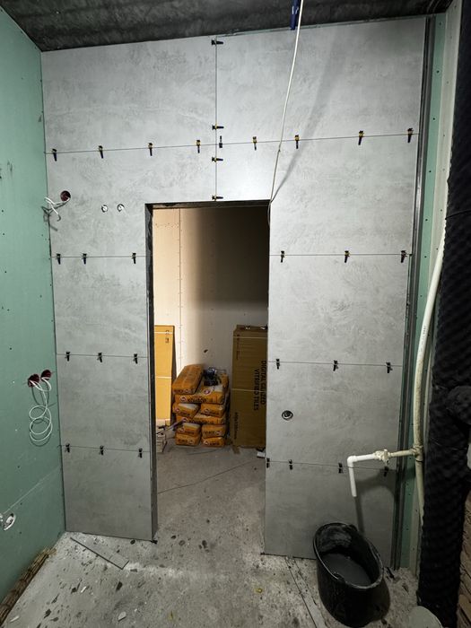 Укладка плиточный работь