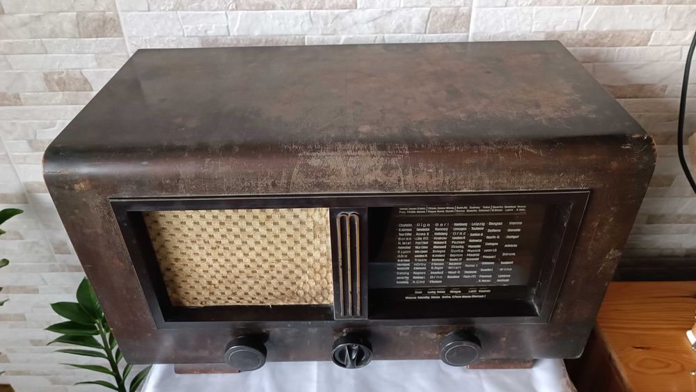 Старо лампово радио - Mende MS225W - 1938г. - Made in Germany