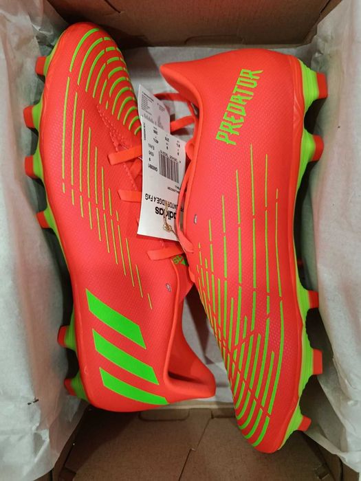 Adidas - Predator Edge.4 FxG GW0991 Коралов Оригинал Код 170