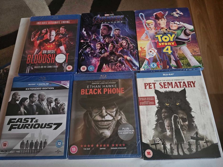 Продавам Blu-ray филми