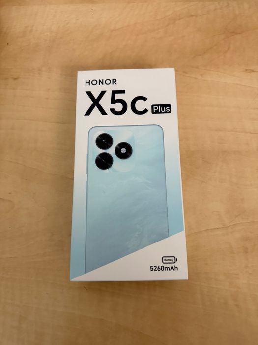 HONOR X5c Plus  Baterie: 5260 mAh Telefon nou, nefolosit Aspect impecabil Preț: 600 – ușor negociabil
