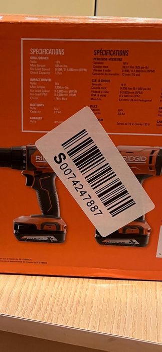 ШуруповертСША 18 вольт