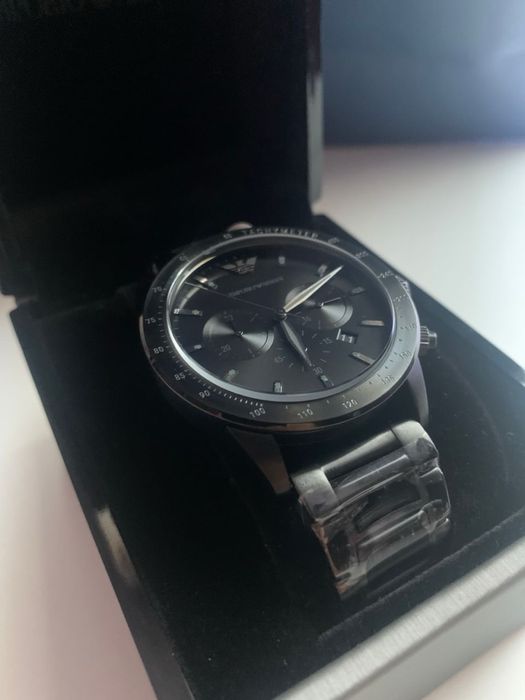 Мъжки часовник (Emporio Armani Mario Chronograph) , чисто нов