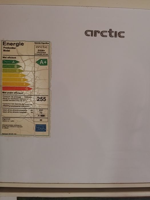 Frigider Arctic clasa A