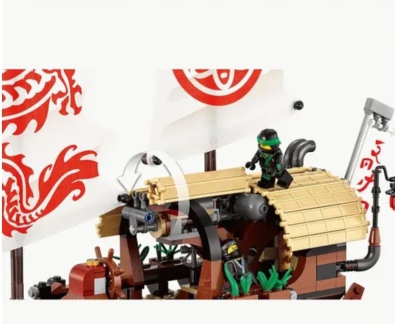 онструктор NinjaGo Летающий Корабль Мастера Ву 10723