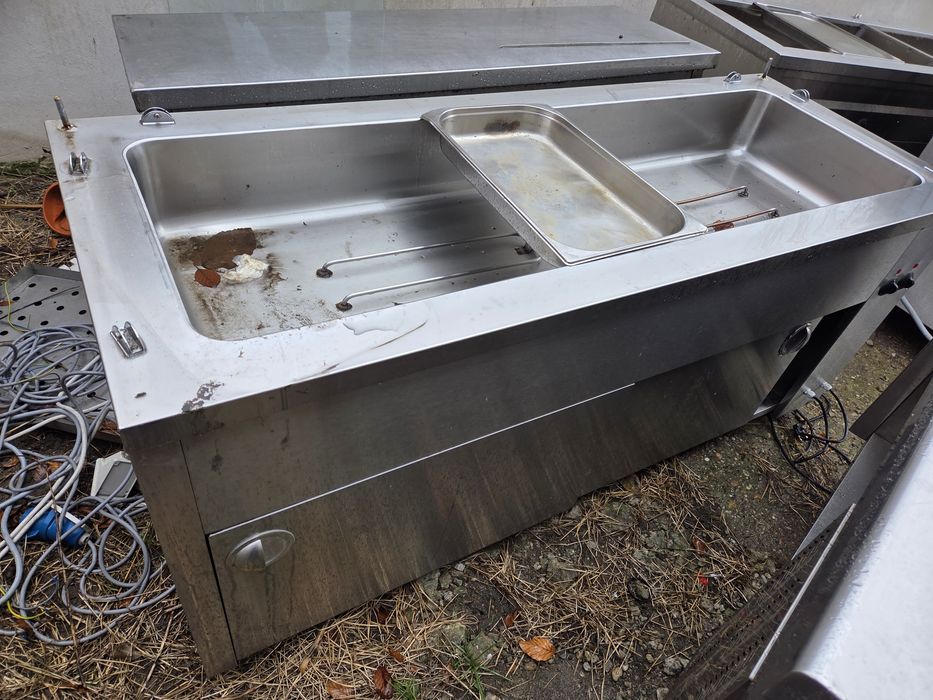 Chiuveta inox gros, masa.inox, alte aparate gatit