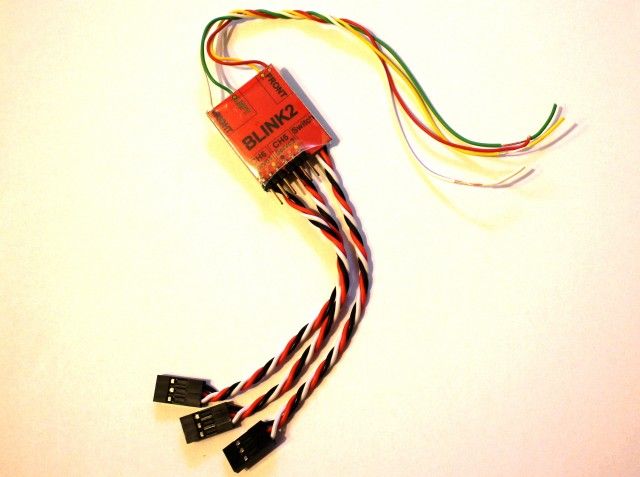 Modul semnalizare switch blink 2 navomodel plantat 2 cuve si far