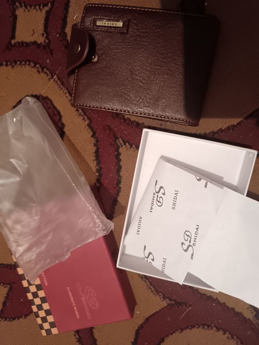 Партмоне кожаный