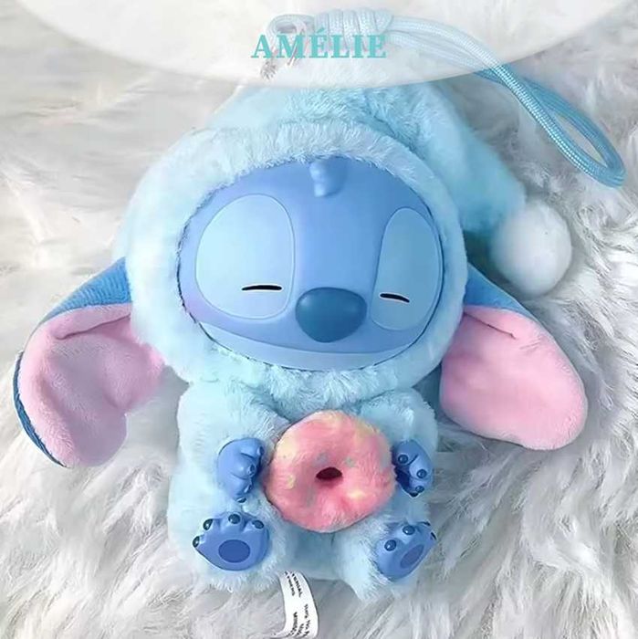 Stitch Labubu Избор на визия! Лабубу аксесоар за чанта