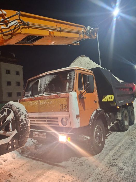 Услуги самосвал снег мусор.