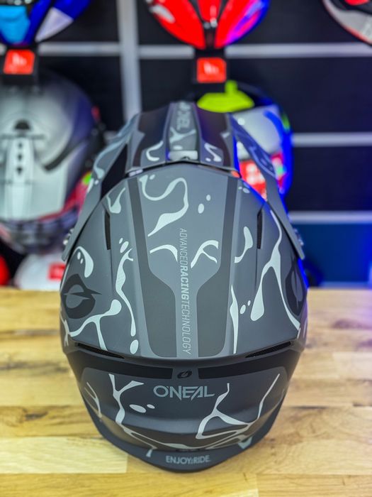 Casca Moto Cross O’neal Splash Black/Grey