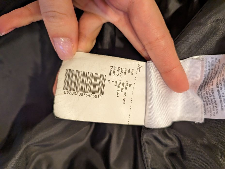 Geacă de iarnă lungă S/M