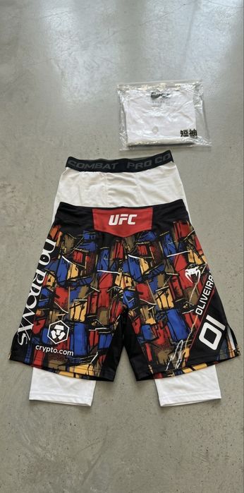 Рашгард-Шорты UFC Махачев,Чарльз оливейра