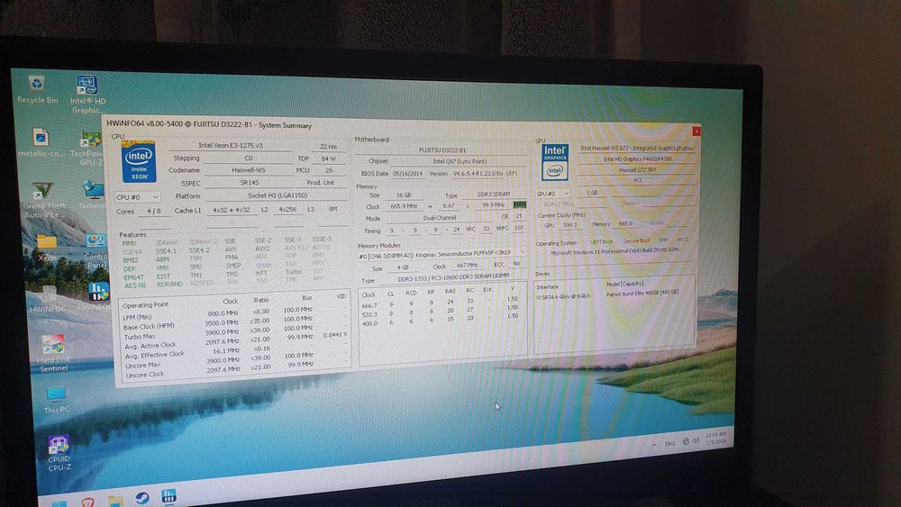 kit q87 + xeon echiv i7 4770 + 16gb + cooler