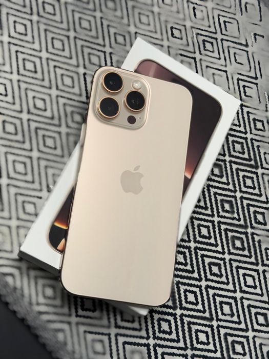 Iphone 16 pro max, desert titanium, 512 GB