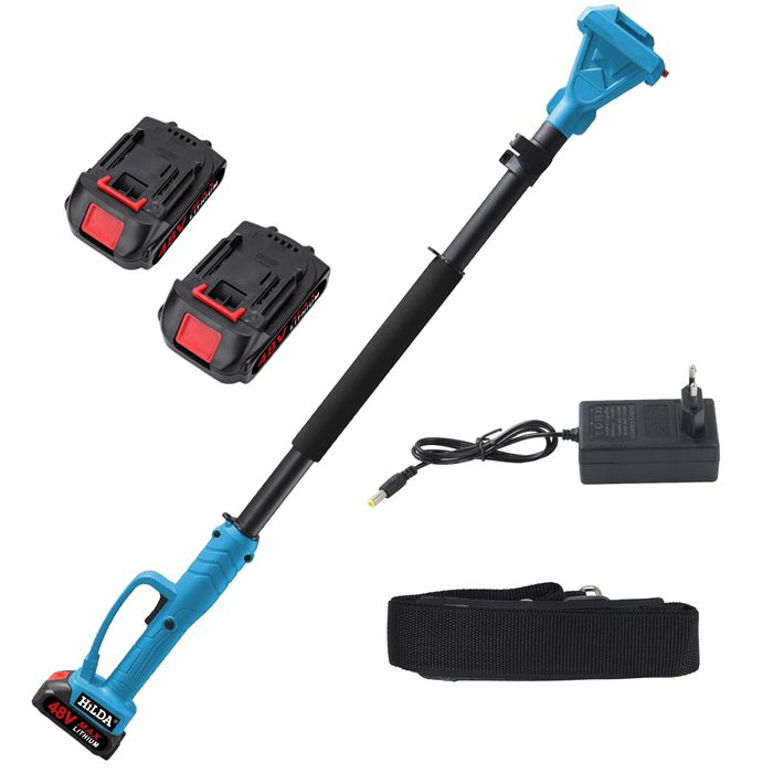 Градинска акумулаторна лозарска ножица 48V/8Ah с 2 батерии и куфар