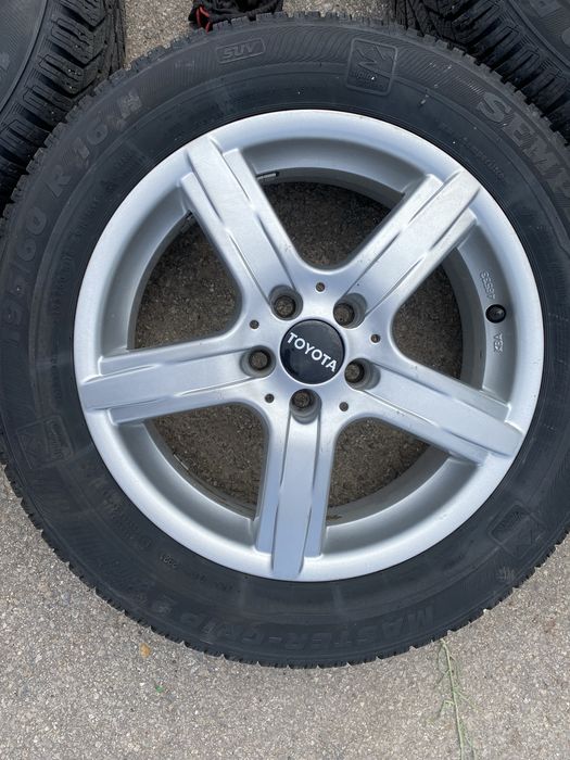 Зимни гуми 195/60/16 с джанти 16”,Toyota/5x100