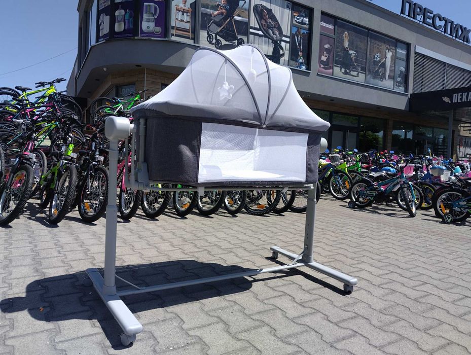 CANGAROO Легло люлка C`est la vie сив графит