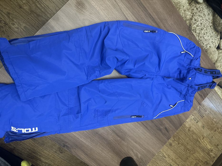 Pantaloni ski Coccodrillo cu buzunare si bretele