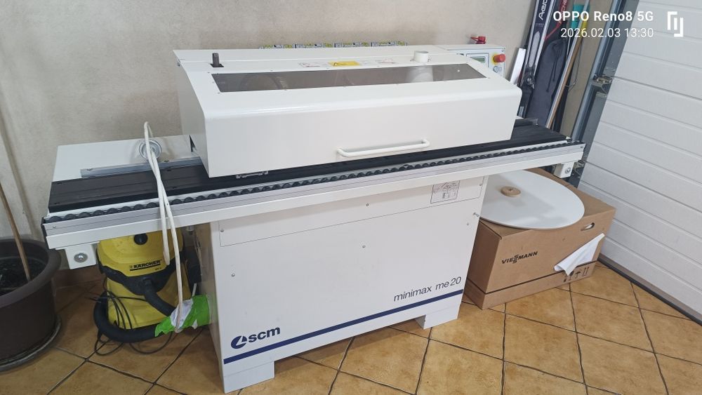 Mașina aplicat cant ABS marca  SCM, Tecnomax  ME20, nu Felder ,Cehisa.