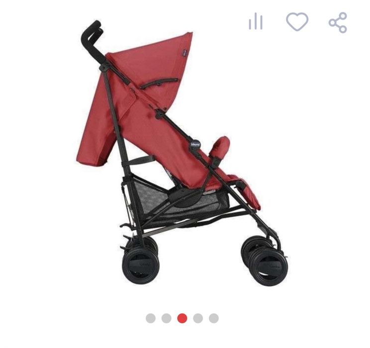 Продам коляску Chicco прогулочная костыль