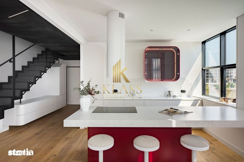 Apartament de inchiriat cu 4 camere -duplex -Brick Lofts- Floreasca