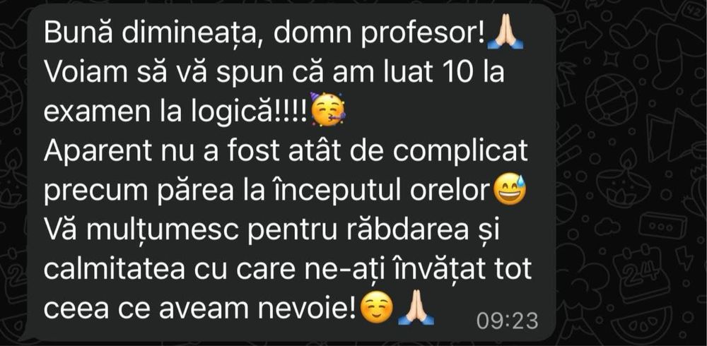 PREGATIRE- Bac- Logica