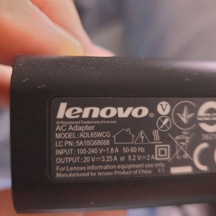 Incarcator lenovo original 65w 20V 3.25A USB