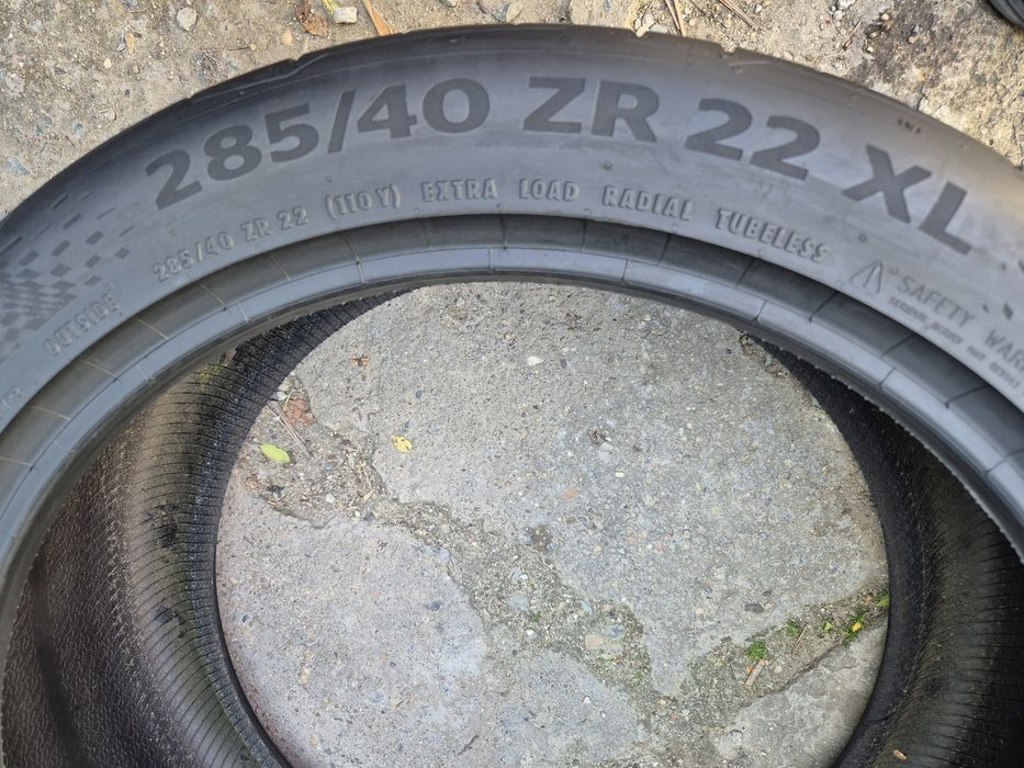 285 40 22 O BUCATA Anvelopa de vară Continental  Sport Contact 7 Dot 19.23
