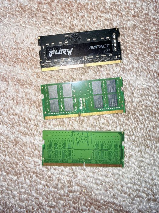 Memorii RAM Kingston DDR4 SODIMM-3 modele diferite