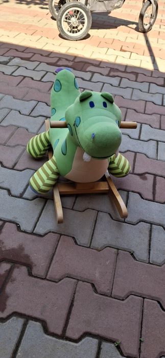 Balansoar copii, model dinozaur