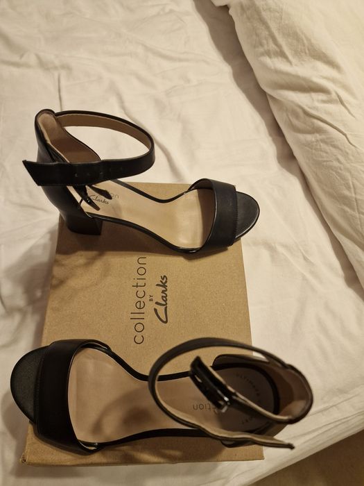 sandale elegante Clarks, piele, mărimea 35,5