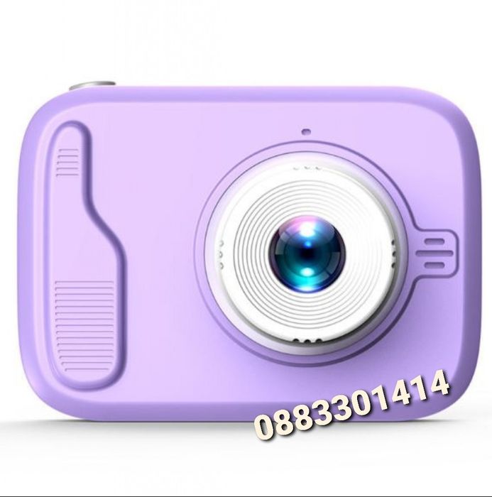 Детски Фотоапарат Син Лилав