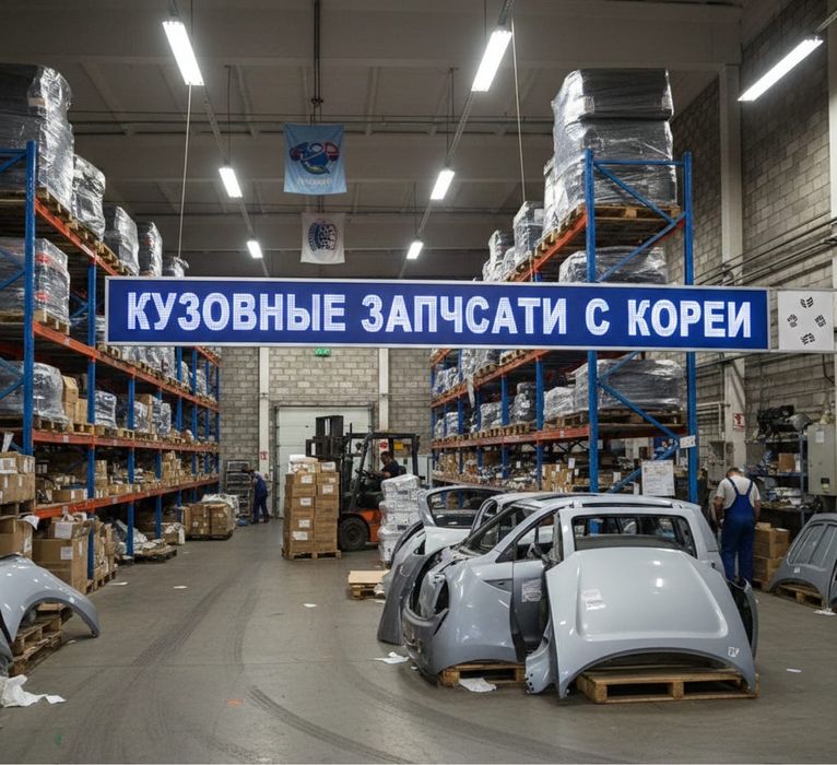 Кузовные запчасти с Кореи ОРИГИНАЛ