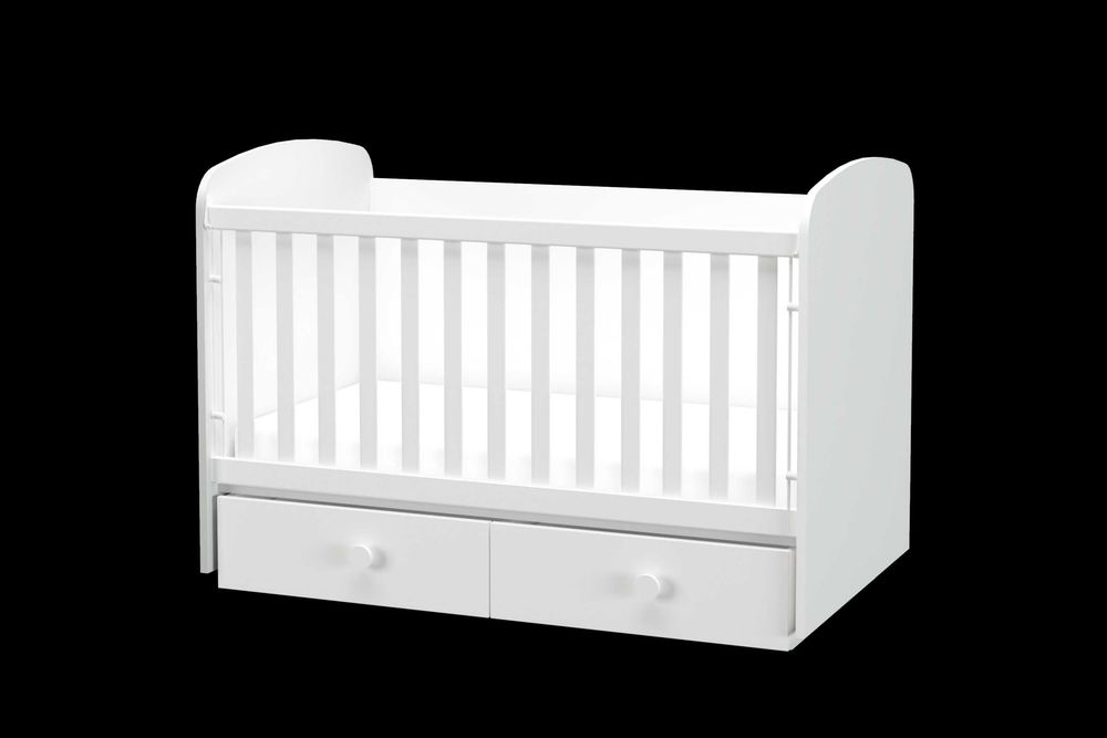 Детска дървена кошара Тони 120x60 с матрак Magniflex baby by Pierre Cardin 120x60x12