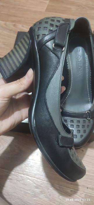 Туфли женские кожаные